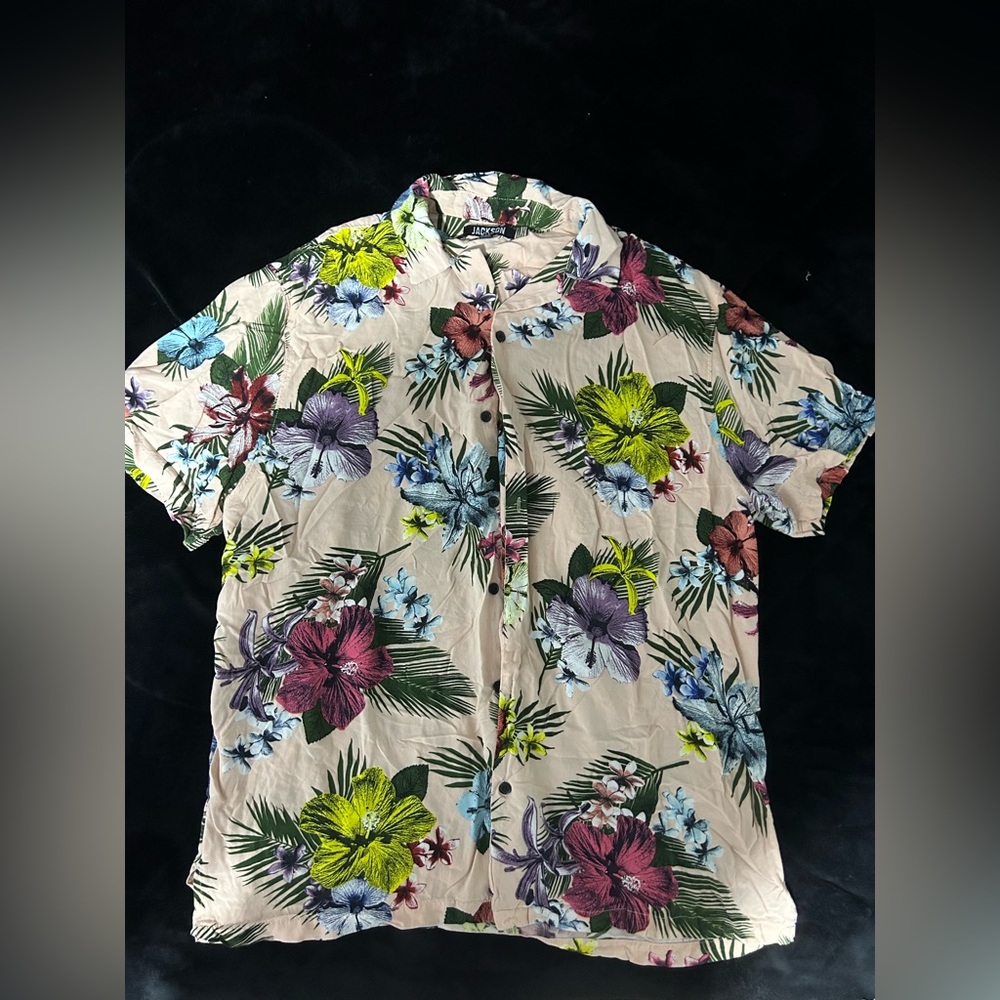 large men’s button up shirt